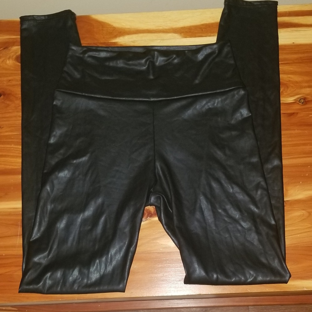 Charlotte Russe Faux Leather Leggings